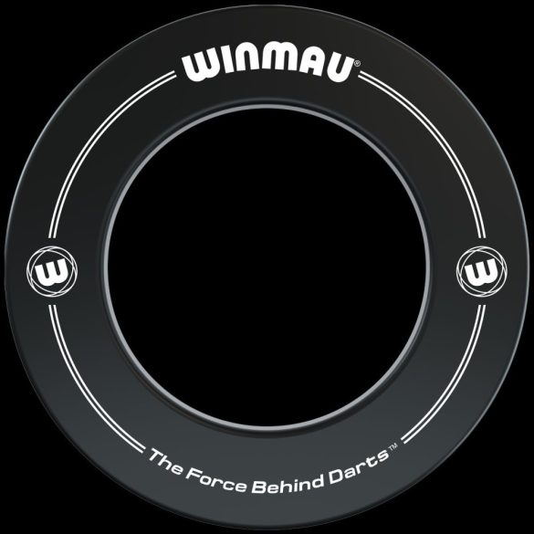 Winmau wall protection dart around board, black
