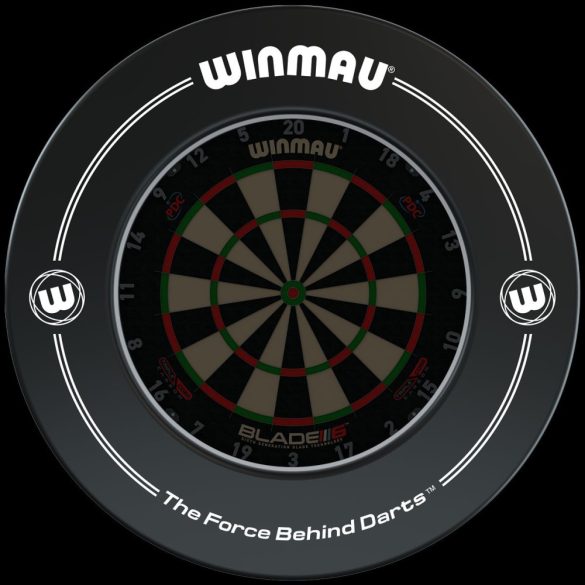Winmau falvédő dart tábla köré, fekete