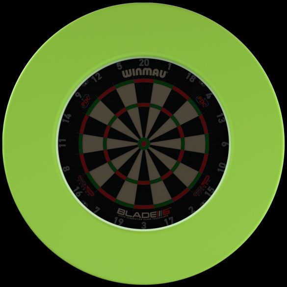 Winmau wall protection dart around board, green, without inscription