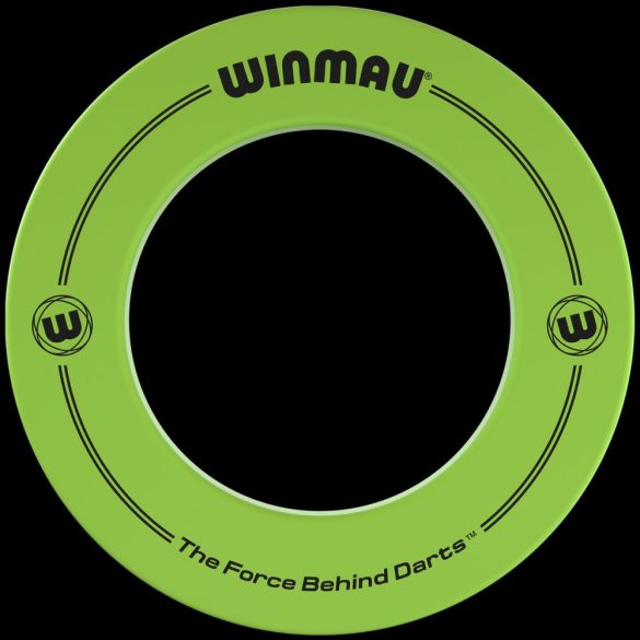 Winmau falvédő gumi karika dart tábla köré, zöld, feliratos
