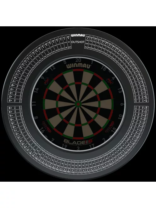 Winmau wall protector around dart board, Outshot delivery