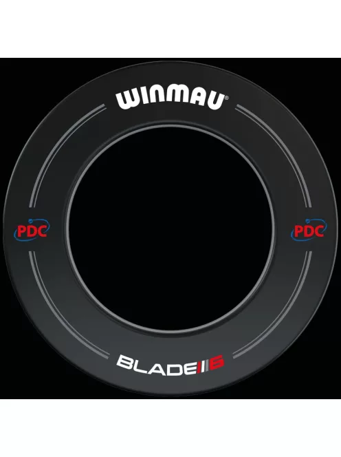 WINMAU FALVÉDŐ DART TÁBLA KÖRÉ FEKETE, PDC
