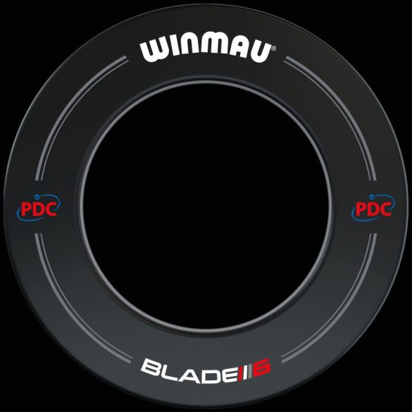 WINMAU WALL PROTECTOR DART BOARD AROUND BLACK, PDC