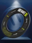 WINMAU FALVÉDŐ DART TÁBLA KÖRÉ FEKETE,  MVG Retro (utolsó darabok)