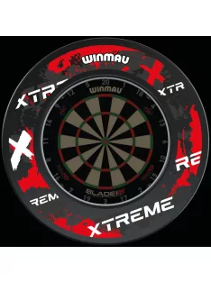   WINMAU FALVÉDŐ DART TÁBLA KÖRÉ FEKETE , XTREME FELIRATTAL