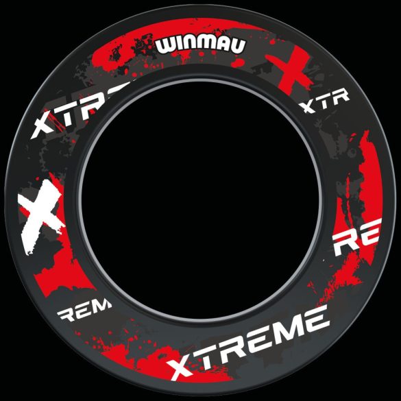 WINMAU WALL PROTECTIVE DART BOARD BLACK, WITH XTREME COVER