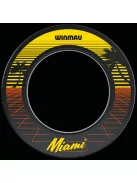 WINMAU WALL PROTECTIVE DART BOARD BLACK, WITH MIAMI SURFACE