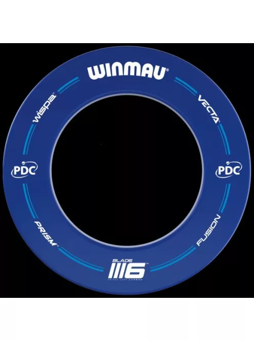 FALVÉDŐ DART TÁBLA KÖRÉ, WINMAU PDC LOGÓS KÉK