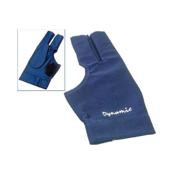 Dynamic Deluxe 2 pool gloves 3 finger, blue