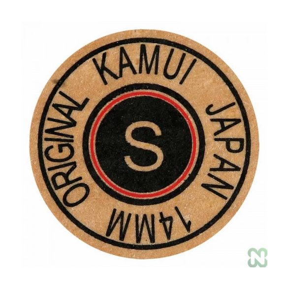 Stick-on cue leather, KAMUI Original 14mm soft