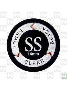 KAMUI Black Clear super soft 14mm crayon leather adhesive