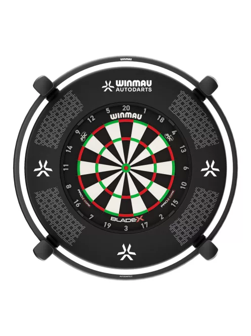 dart pontszámláló és 360° világítás rendszer Winmau Autodarts X AI támogatással 