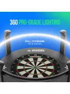 dart pontszámláló és 360° világítás rendszer Winmau Autodarts X AI támogatással 