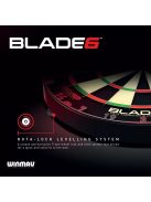 Darts tábla Winmau Blade 6 és  két szett nyíl, falvédő, startvonal, kiszálló