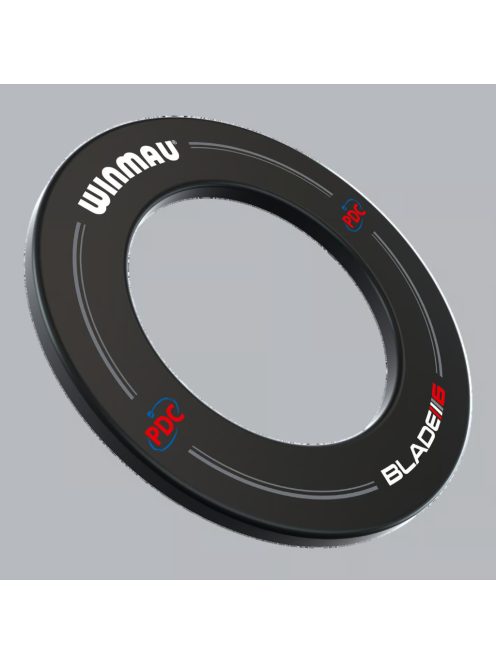 DARTS TÁBLA WINMAU BLADE6 TRIPLE CORE PDC FALVÉDŐVEL, KÉT SZETT NYÍLLAL, STARTVONALLAL,