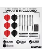 Darts tábla Winmau Blade 360, és  két szett nyíl, falvédő, startvonal, kiszálló