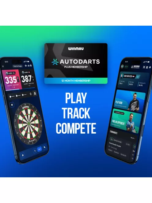 Autodarts készülékállvány és pontszámláló (smartphone szükséges) + 12 hónapos Autodarts PLUS tagsági csomag
