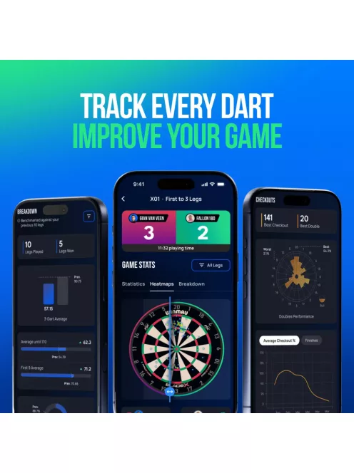 Autodarts készülékállvány és pontszámláló (smartphone szükséges) + 12 hónapos Autodarts PLUS tagsági csomag