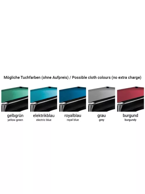 Dynamic biliárd asztal, Pool, Competition II, 9'-es, barna