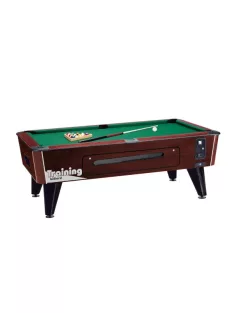   Biliárdasztal Dynamic Premier, mahagóni, Pool, 7' méret,zsetonelfogadóval
