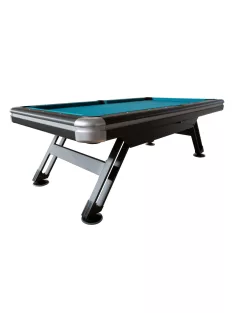   biliárd asztal, pool, Dynamic Sydney II, 7', fekete-ezüst színben