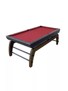   Montego pool table, pool, 7' size.,black-silver, without cover