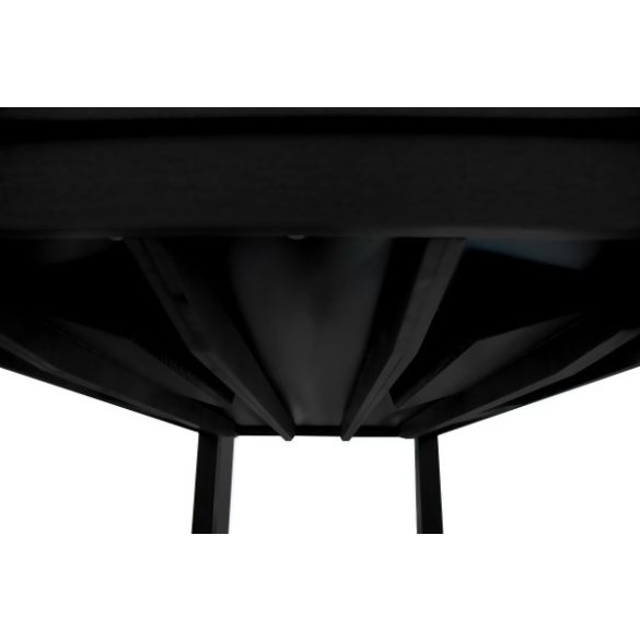 Biliárdasztal / étkezőasztal, 7' , matt-fekete