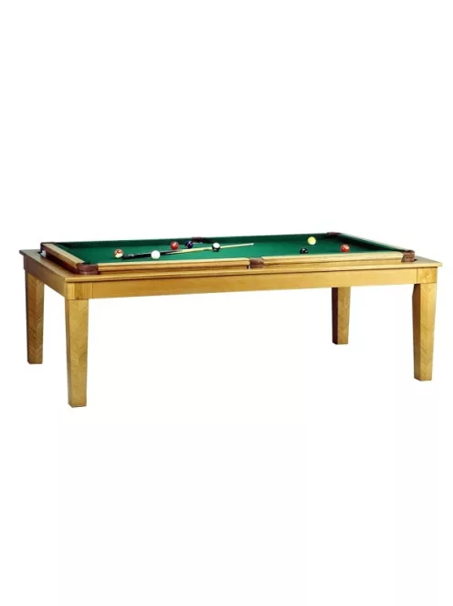 Billiard table / Dining table, VIP Roll-Over, 7' , oak