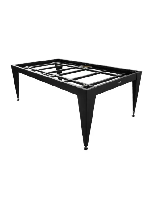 pool biliárdasztal / étkezőasztal,  Dynamic Vancouver III, 7', fekete/fekete, bordó szövet