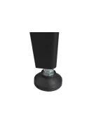 pool biliárdasztal / étkezőasztal,  Dynamic Vancouver III, 7', fekete/fekete, bordó szövet