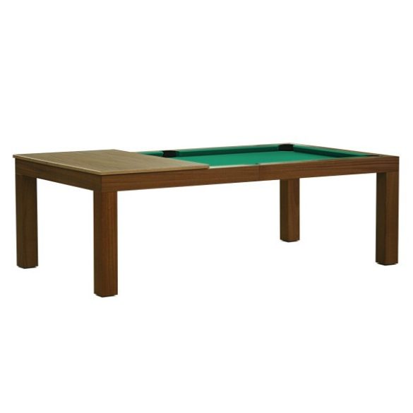 Pool table / Dining table, Mozart, 7' , mahogany
