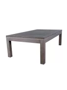 Billiard table / dining table, Rasson Penelope II, in silver or white with veil, with table top, in 8' or 7' size