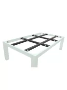 Billiard table / dining table, Rasson Penelope II, in silver or white with veil, with table top, in 8' or 7' size