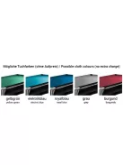 Billiard table / dining table, Rasson Penelope II, in silver or white with veil, with table top, in 8' or 7' size