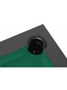 POOL BILIAR TABLE RASSON RASSON PIERCE 8' DECORATIVE GREY, VARIABLE COLOR POSITION