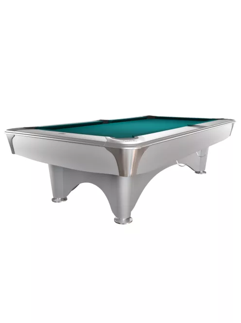 Biliárd asztal, Pool, Dynamic IV, 9 ft., fényes fehér, Simonis 760 posztóval