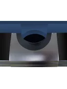 Biliárd asztal, Pool, Dynamic IV, 9 ft., Matt fekete, Simonis 760 posztóval