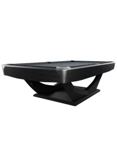   pool biliárd asztal Dynamic Axion 9' matt fekete színben, választható színű Simonis 760 vagy 860 posztóval