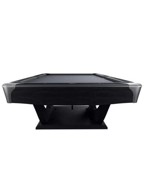 pool biliárd asztal Dynamic Axion 9' matt fekete színben, választható színű Simonis 760 vagy 860 posztóval
