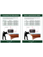 pool biliárd asztal Dynamic Axion 9' matt fekete színben, választható színű Simonis 760 vagy 860 posztóval