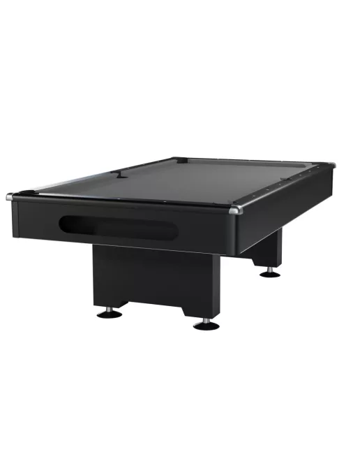 pool biliárd asztal Dynamic Eliminator 8' méret, fekete (szürke, bordő, kék vagy zöld szövettel)