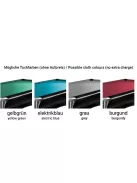 pool biliárd asztal Dynamic Eliminator 8' méret, fekete (szürke, bordő, kék vagy zöld szövettel)