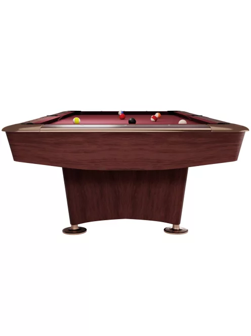pool biliárd asztal Dynamic II,  barna, 9'-es méret
