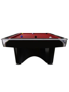   pool biliárd asztal Dynamic III, fényes fekete, 9'-es méret