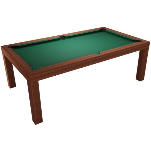 Dynamic Pool Table / Dining Table, Mozart, 7 ft.,mahogany