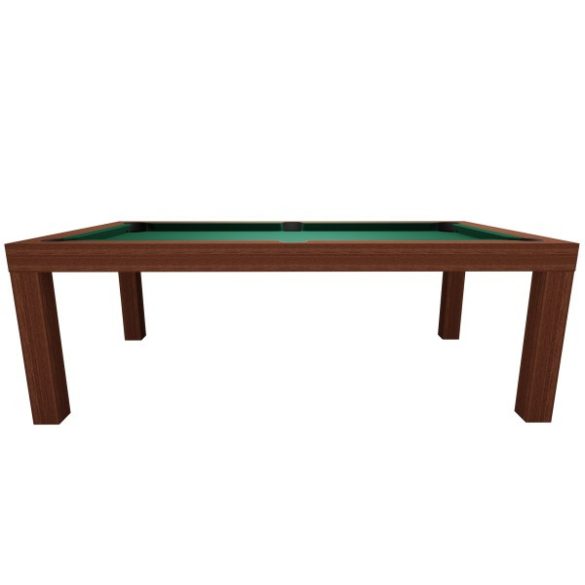 Dynamic Pool asztal / Étkező asztal, Mozart, 7 ft., mahagóni