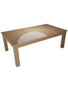 Dynamic Pool Table / Dining Table, Mozart, 7 ft.,Oak