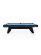 Billiard asztal, Pool, Mr-Sung ACURRA by Rasson, 9 ft., matt fekete (sötét fekete), Simonis 760 választható posztószín