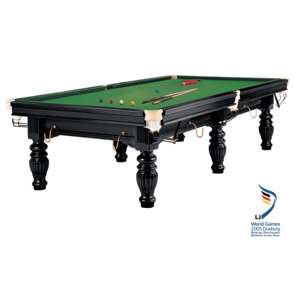 Snooker table, Dynamic Prince II, black, 9'
