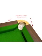 Biliárdasztal, Snooker, Dynamic Prince II Steelblock, Mahagóni, 12'